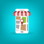 Local SEO Art with Maps Pin